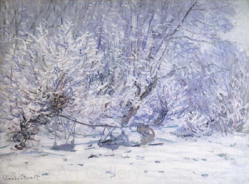 Claude Monet Frost France oil painting art